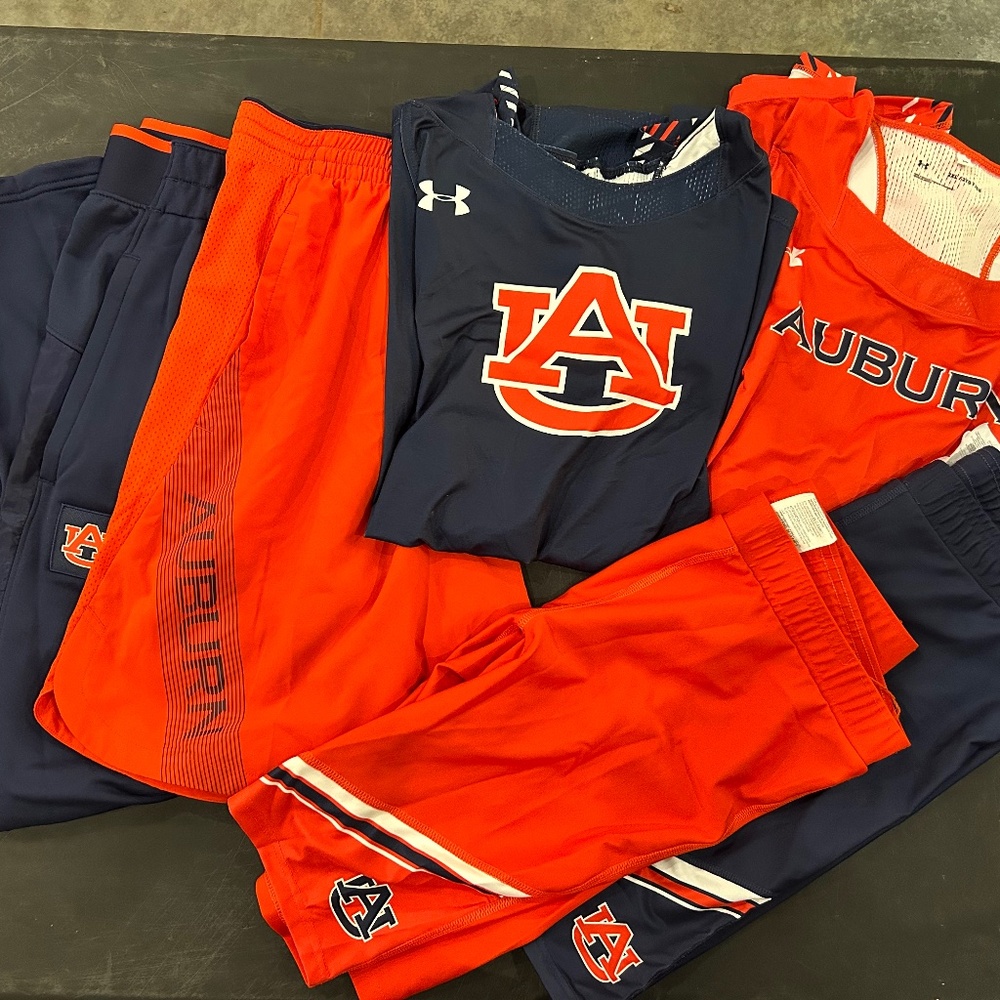 Men's Auburn University Clothing Lot sized mostly 2XL